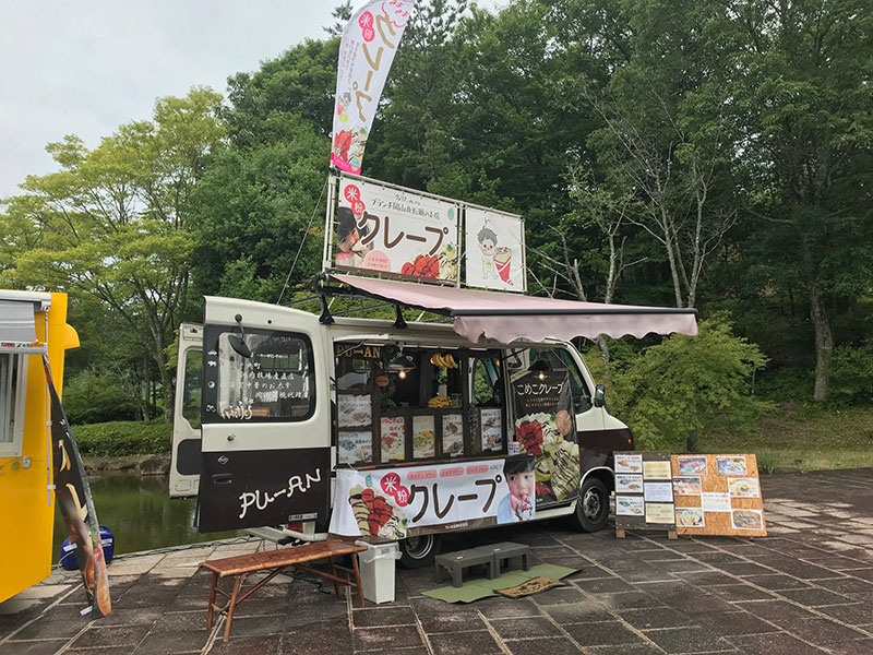 キッチンカー出店依頼 お米のクレープ屋さんフェリヌ De Riz Pu An企画株式会社